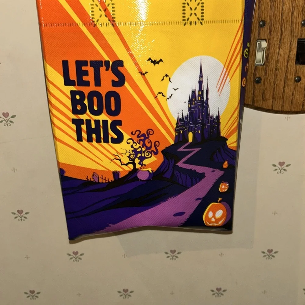 Mickey's Halloween Party Tote Bag - Purple